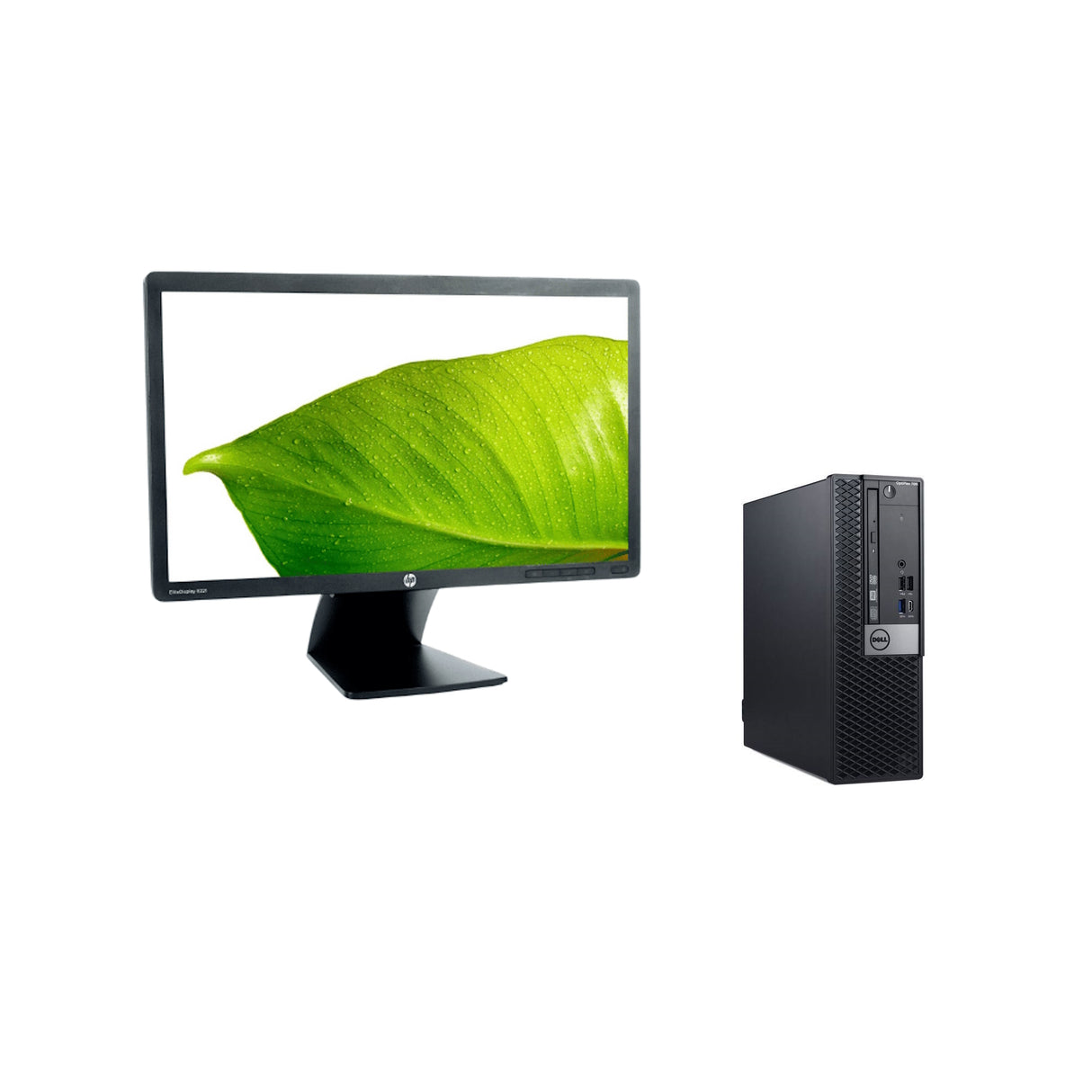 Dell OptiPlex 7060 SFF + Monitor 22" Full HD Intel i5-8600 8GB 256GB SSD + 1TB HDD (Reacondicionado) - Gestion y Equipos (G&E)