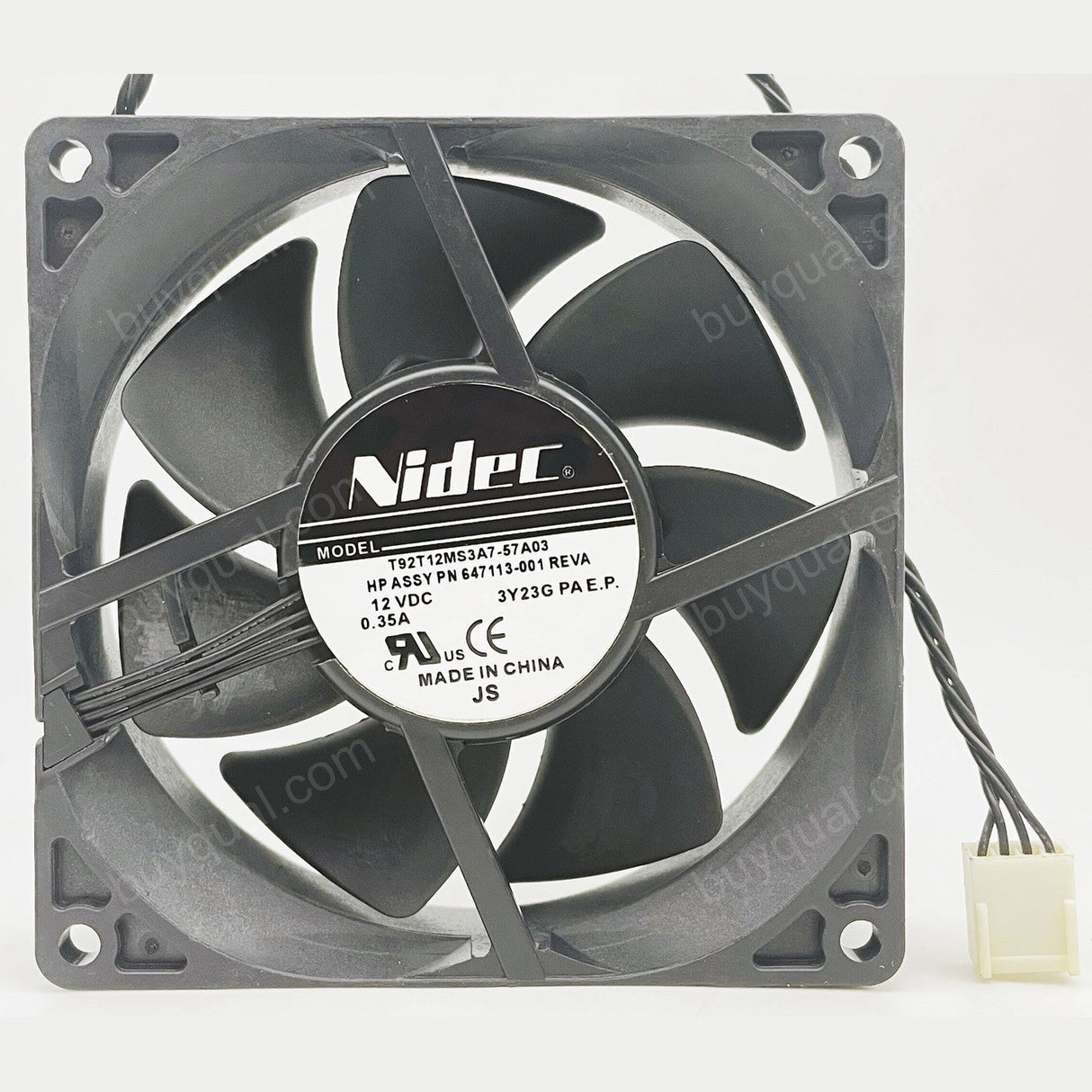 T92T12MS3A7-57 Nidec Ventilador UltraFlo 12V DC 0.35A (Nuevo) - Gestion y Equipos (G&E)