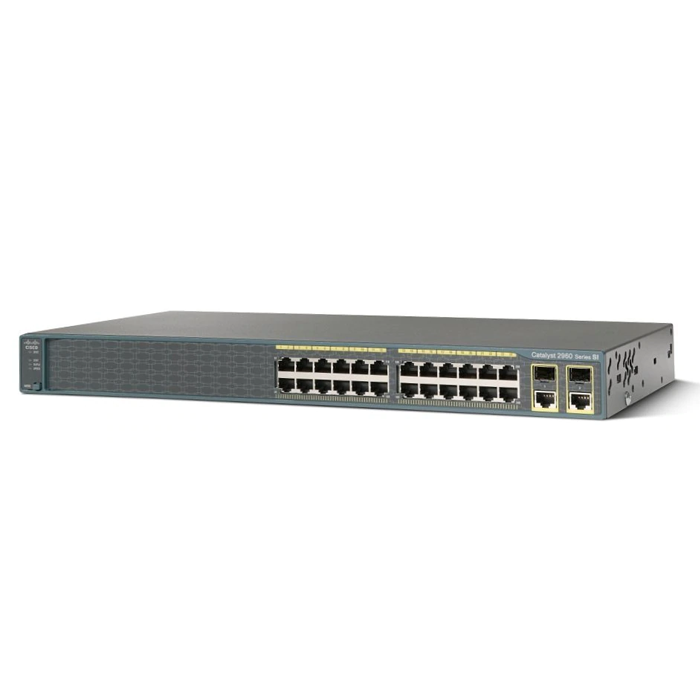 WS-C2960-24PC-S Cisco Catalyst 2960 Series PoE-24 Switch + 2 T/SFP (Reacondicionado) - Gestion y Equipos (G&E)