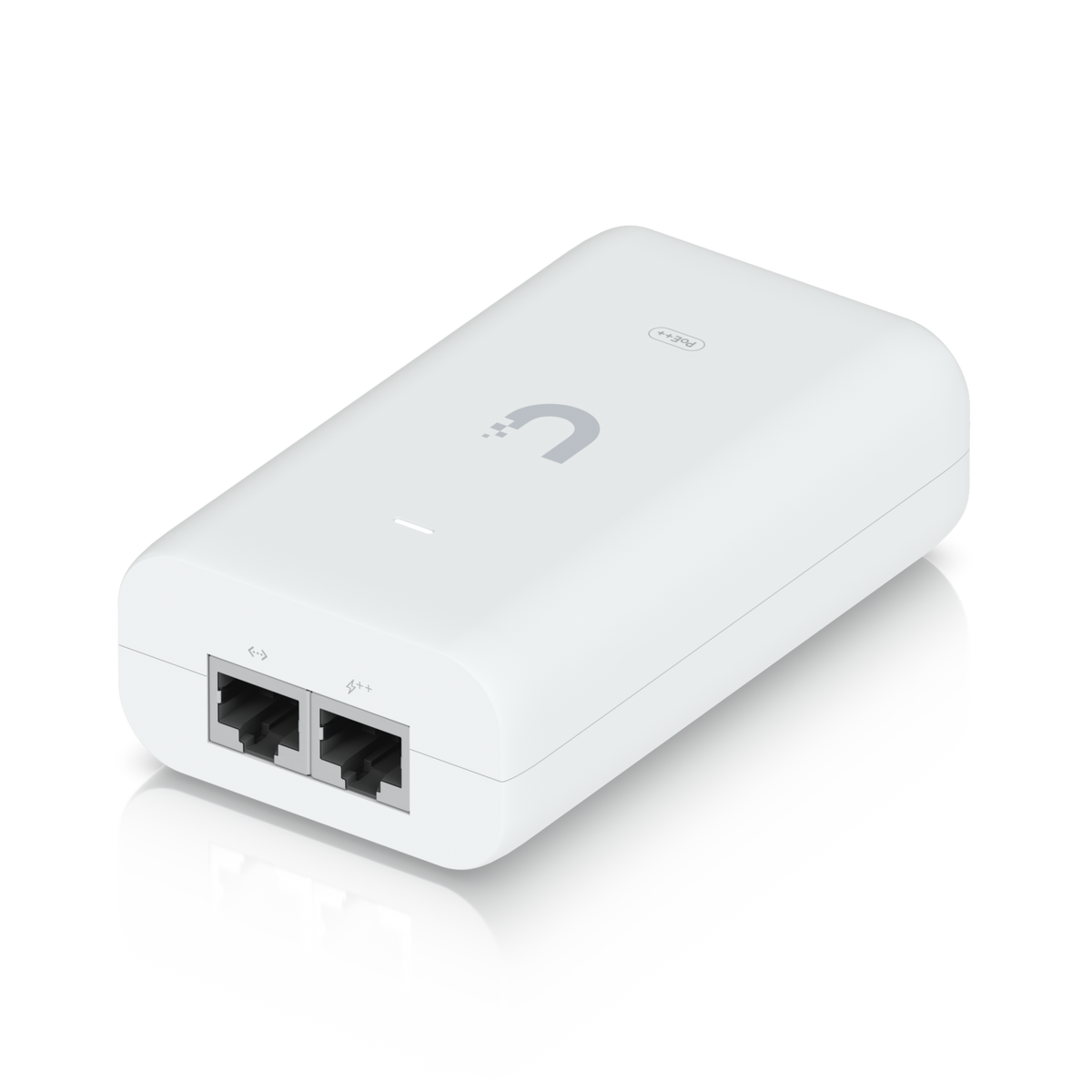 UniFi U-POE-AT 48VDC 31,2W inyector PoE 0,65A Gigabit 802.3at Req: Cable Trebol-C5 modelo 1163