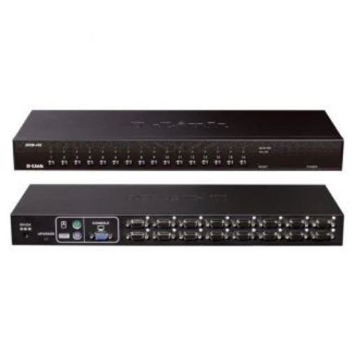 KVM-450 D-Link 16-Port PS/2 USB KVM Switch Rackeable (Nuevo)