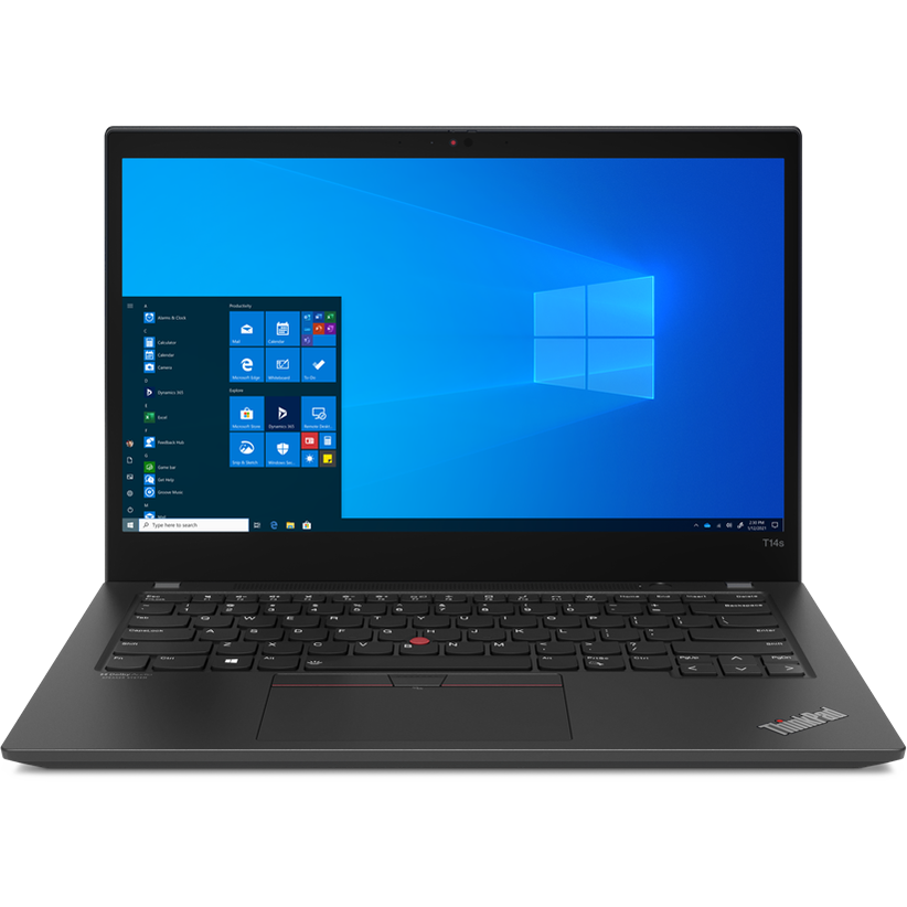 Notebook Lenovo Thinkpad T14s Gen 2 i7-1165G7 16GB RAM 256GB SSD Windows 11 Pro 14" (Reacondicionado)