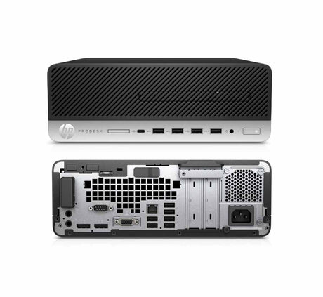 HP Prodesk 600 G4 SSF Intel i5-8500T Win11 Pro + Monitor HP 22" Full HD (Reacondicionado) - Gestion y Equipos (G&E)