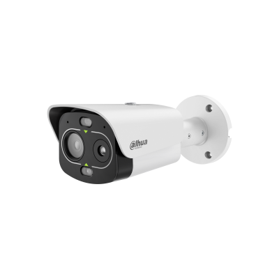 DHI-TPC-BF1241-LB7F6-DW-S8-V1, Camara termica IP hibrida Eureka Series de 256?ó192 y 4MP - Alimentacion 12‚Äì24 VDC/PoE