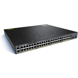 WS-C2960X-48FPS-L Cisco Catalyst 2960-X 48 GigE PoE 740W, 4 x 1G SFP, LAN Base