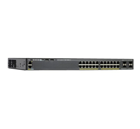 WS-C2960X-24TS-L Switch Cisco Catalyst 2960-X Series 24 Puertos Gigabit + 4 SFP Uplink (Reacondicionado) - Gestion y Equipos (G&E)