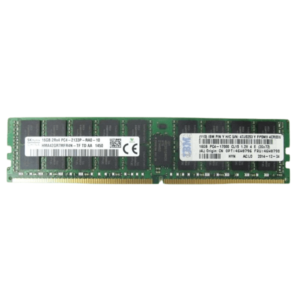 46W0798 - Memoria RAM IBM 32GB (1*32GB) 2RX4 PC4-19200T-R DDR4-2400MHZ RDIMM