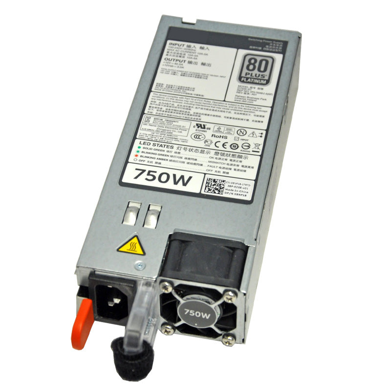 5NF18 Dell 750W 80 Plus Platinum HS Power Supply 05NF18 (Nuevo)