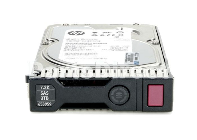 653959-001 HP 3TB 6G 7.2K 3.5 SAS HDD 652766-B21 - Gestion y Equipos (G&E)