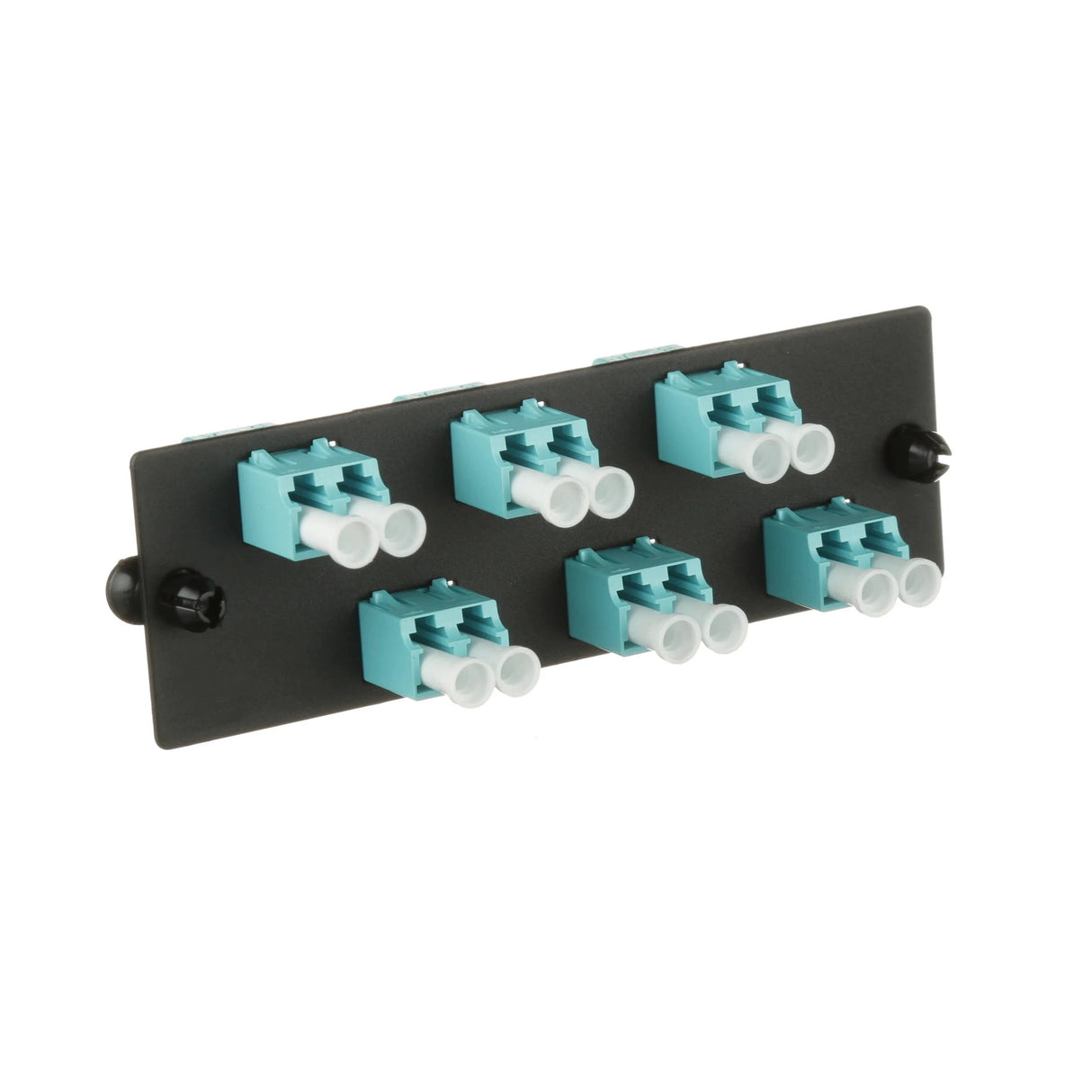 FAP6WAQDLCZ Panduit,Panel adaptador de fibra multimodo de 6 puertos con manga
