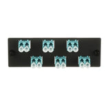 FAP6WAQDLCZ Panduit,Panel adaptador de fibra multimodo de 6 puertos con manga