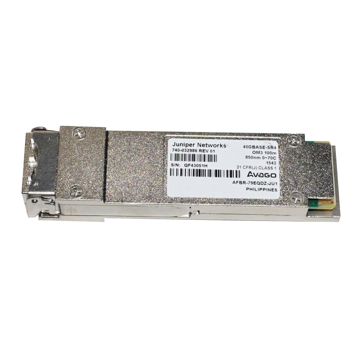 740-032986 Juniper Networks 40GE QSFP+ SR4 Optic Transceiver