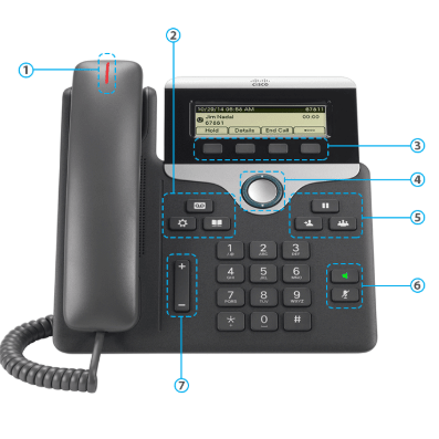 CP-7811-K9  Teléfono Cisco 7811 IP Phone