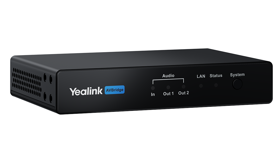 Yealink Procesador AV USB para integrar cámaras y sistemas profesionales. - Gestion y Equipos (G&E)