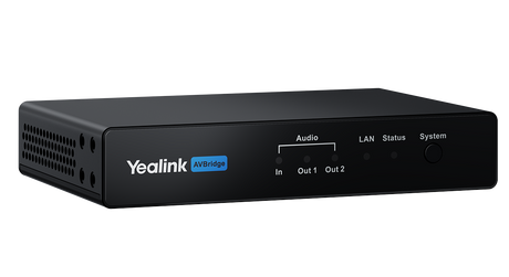 Yealink Procesador AV USB para integrar cámaras y sistemas profesionales. - Gestion y Equipos (G&E)