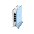 hAP lite TC con Wi-Fi 2.4 GHz, 4 puertos LAN, RouterOS L4 y gabinete tipo torre. Compacto, económico y fácil de instalar. - Gestion y Equipos (G&E)