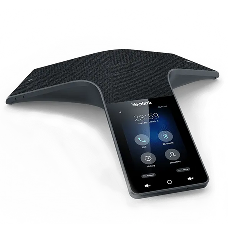 YEALINK Equipo IP de audio conferencia HD,pantalla tactil,WI-FI, Bluetooth, incluye fuente de poder - Gestion y Equipos (G&E)