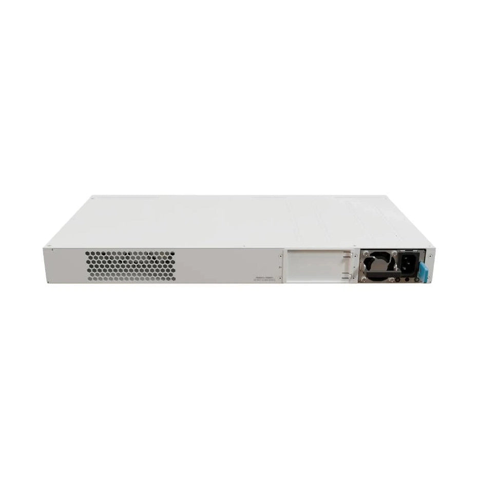 Switch rack 1U con 8 PoE af/at, 8 PoE bt, 4 SFP+ 10G y fuente 600W. Ideal para AP Wi-Fi 6/7, cámaras y equipos de alta potencia.