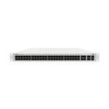 Switch Cloud Router 48 puertos Gigabit PoE-out, 4 SFP+ 10G y 2 QSFP+ 40G. Fuente 750W, rack 1U y RouterOS para proyectos PoE.