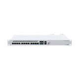 Switch Cloud Router 48 puertos Gigabit PoE-out, 4 SFP+ 10G y 2 QSFP+ 40G. Fuente 750W, rack 1U y RouterOS para proyectos PoE.