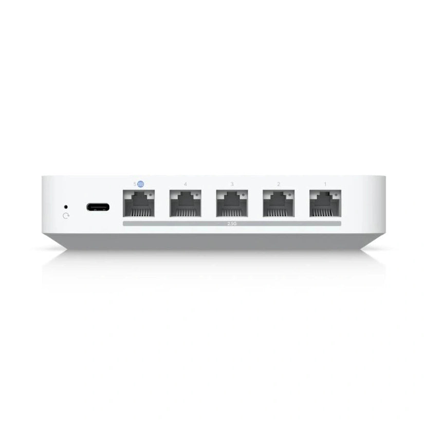 UniFi Firewall Multi-WAN (5)2.5 GbE UniFi Full Stack Inc-Storage NVMe 512GB Req: Cable Cable Trebol-C5 modelo 1163