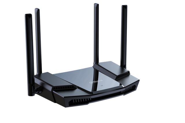 DH-AX18(DE). Router Dahua 3 puertos Lan 1 Wan bandas 2.4 y 5 Ghz velocidad en el aire de 1.8 Gbps(57 - Gestion y Equipos (G&E)