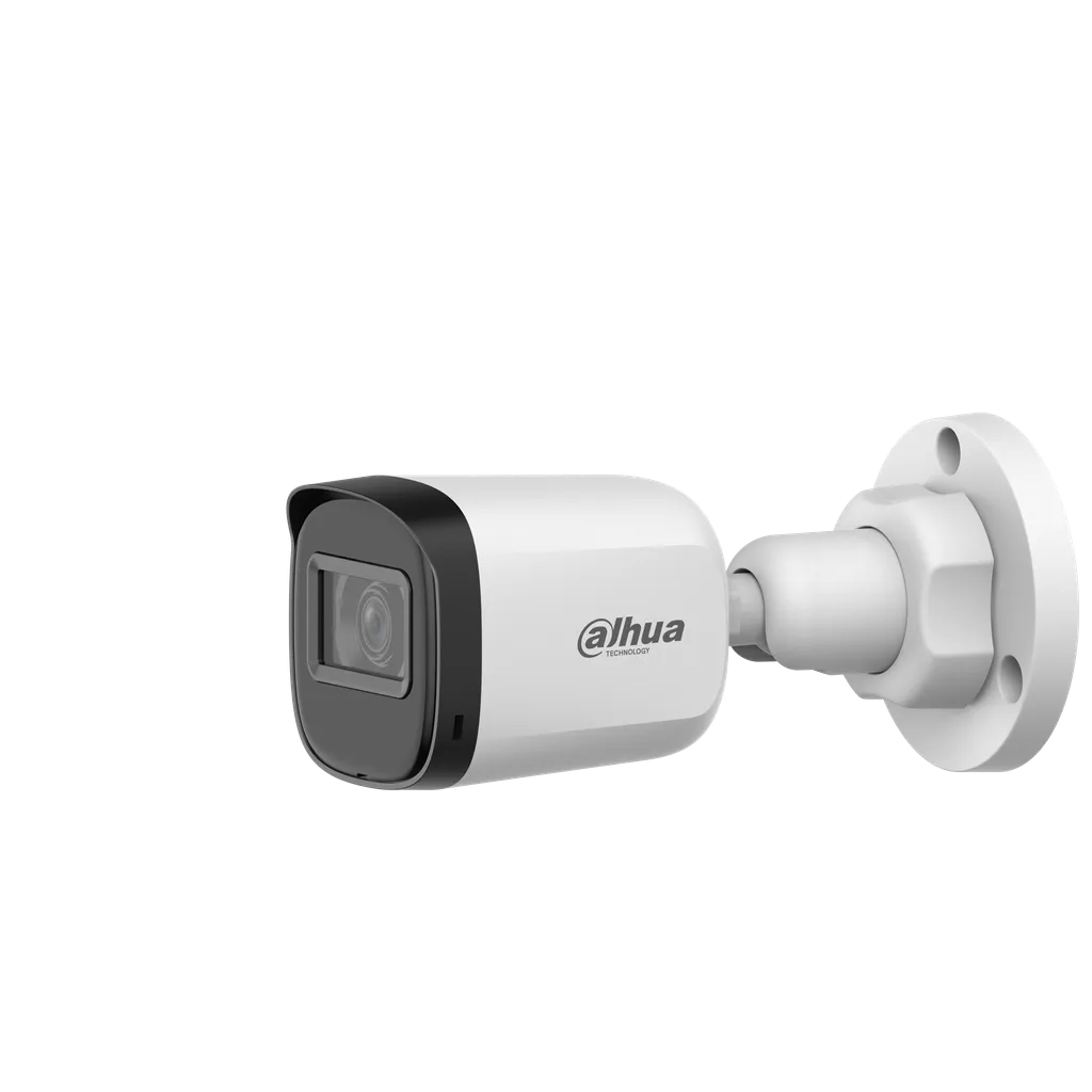 DH-HAC-B1A21N-U-0280B. Camara HDCVI Dahua tipo bullet 2MP IR 30m lente fijo 2.8mm proteccion IP67 carcasa plastica