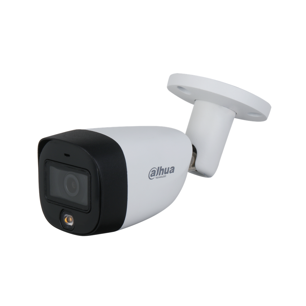 DH-HAC-HFW1200CMN-IL-A-0280B-S6. Camara HDCVI bullet Dahua 2MP lente fijo 2.8mm doble iluminacion 20