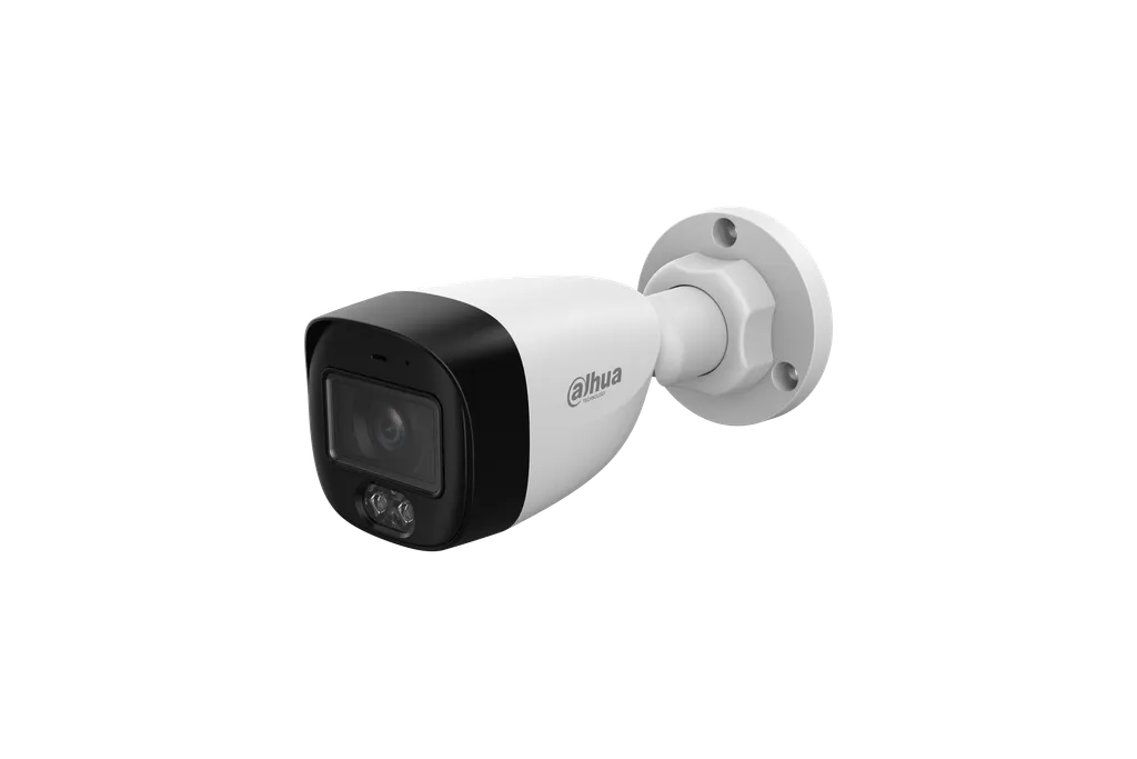 DH-HAC-HFW1239CN-LED-0280B-S3. Camara HDCVI bullet 2MP full color iluminacion 20m lente fijo 2.8mm