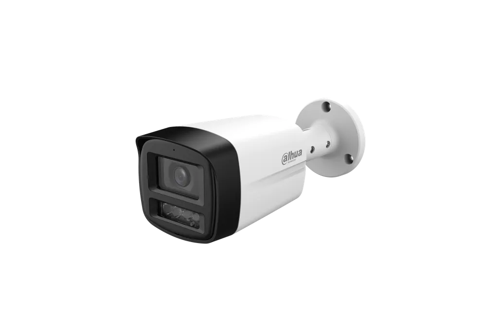 DH-HAC-HFW1239TLMN-IL-A-0280B-S3. Camara HDCVI bullet 2MP full color con Iluminacion Dual Inteligente hasta 40m proteccion IP67