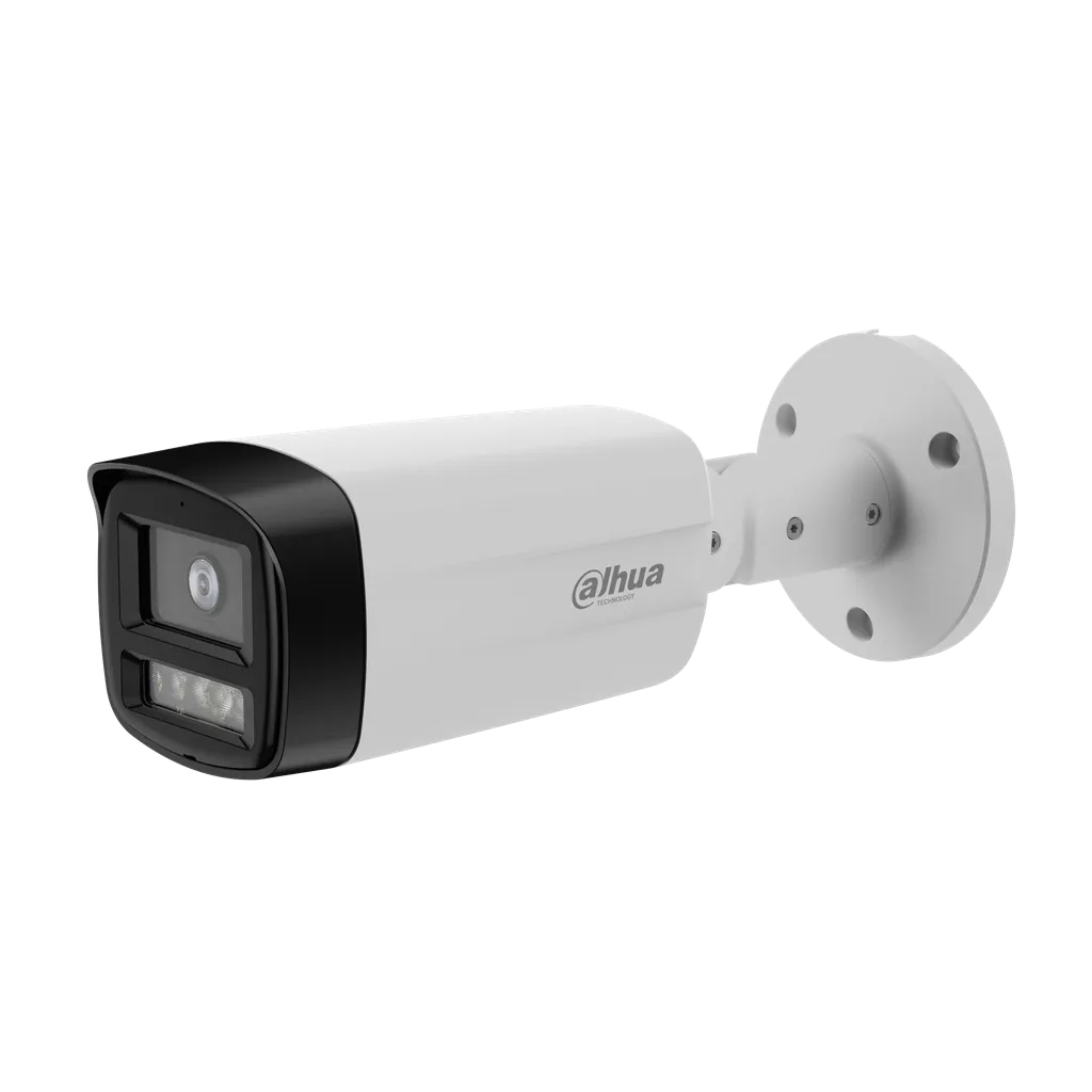 DH-HAC-HFW1239TMN-IL-A-0280B-S3.Camara HDCVI bullet 2MP full color con Iluminacion Dual Inteligente hasta 40m proteccion IP67