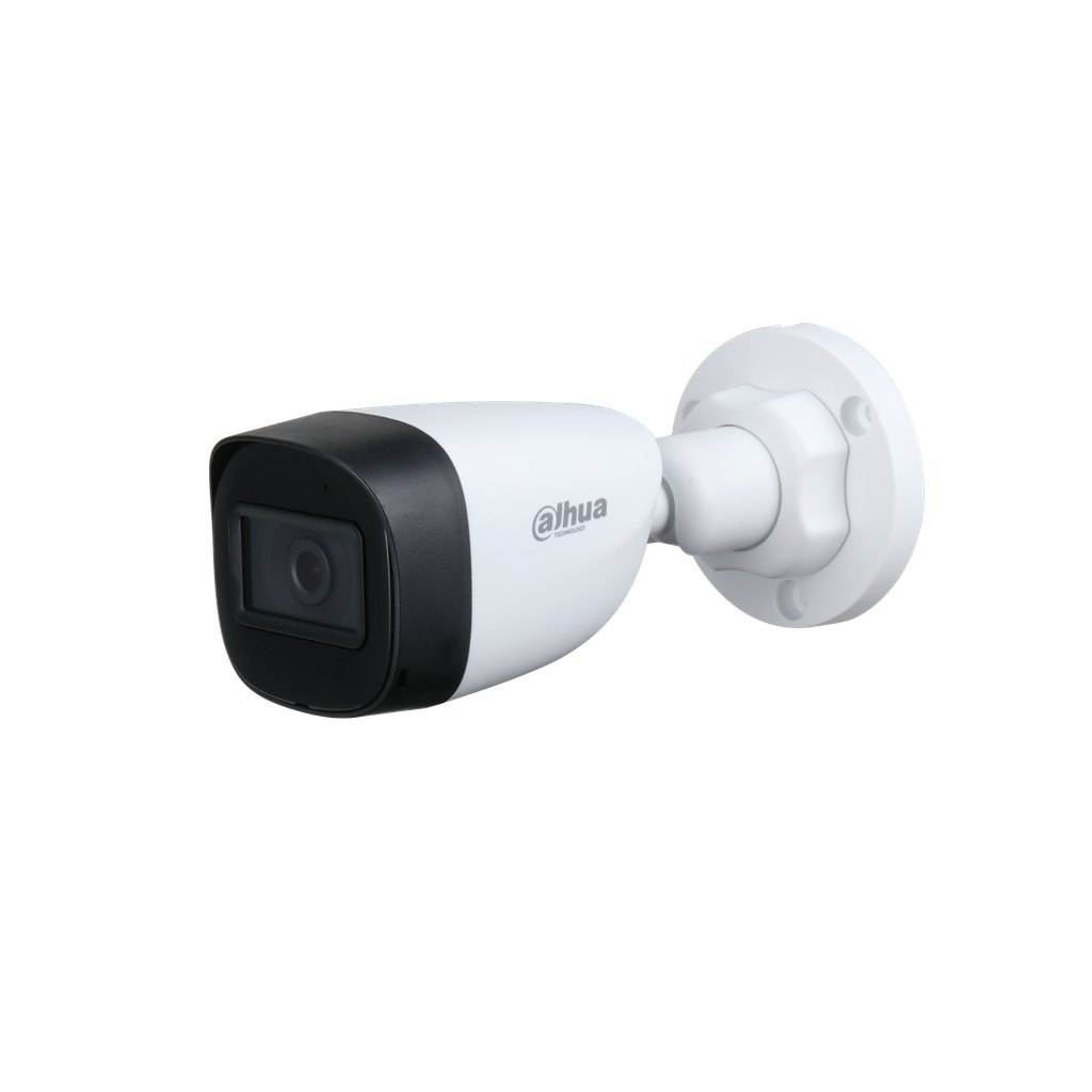 DH-HAC-HFW1500CN-0360B-S2. Camara HDCVI Dahua 5MP tipo bala Lente fijo 3.6mm IR 30m IP67