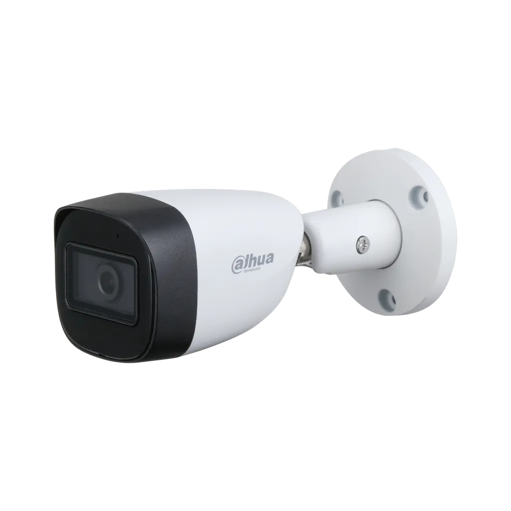 DH-HAC-HFW2241CMN-A-0280B-S2-DIP. Camara Analoga Dahua tipo bullet de 2MP lente fijo de 2.8mm IR 30m proteccion IP67
