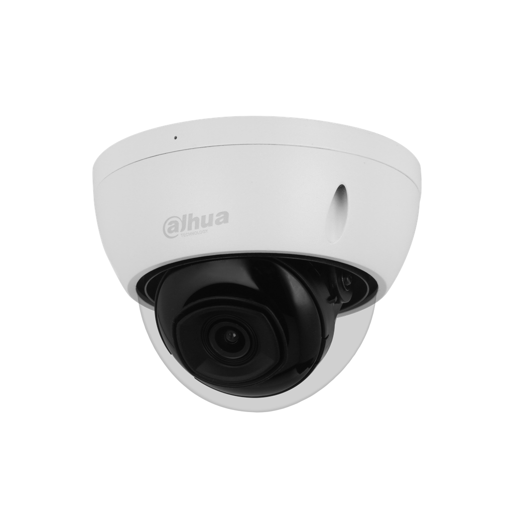 DH-IPC-HDBW2541EP-S-0280B-S2. Camara domo IP 5Mp lente fijo 2.8mm IR 30m soporta IVS proteccion IP67