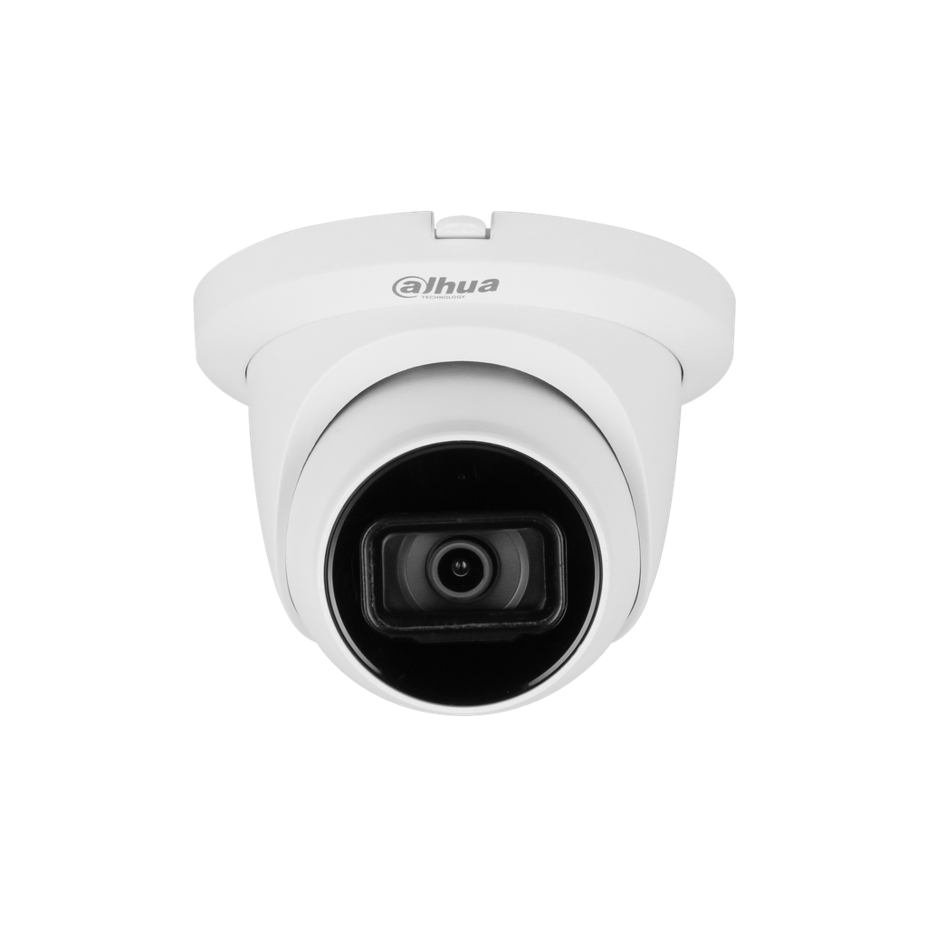DH-IPC-HDW5442TMP-ASE-0280B-S3. Camara IP Dahua tipo Eyeball 4MP lente fijo IR 50mt IVS, FD, Heat Ma
