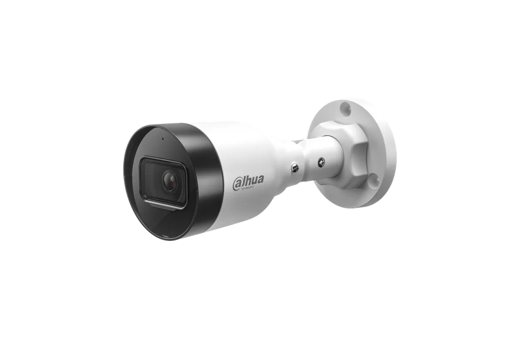 DH-IPC-HFW1431S1P-A-0280B-S6-QH. Camara Dahua IP tipo Bala, 4MP, Lente Fijo 2.8 mm, Iluminacion IR 30M, SMD Plus, Proteccion IP67.