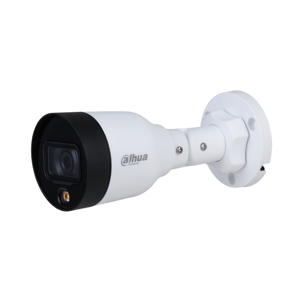 DH-IPC-HFW1439S1P-LED-0280B-S4. Camara IP bullet 4MP Full color lente fijo 2.8mm LED 15M