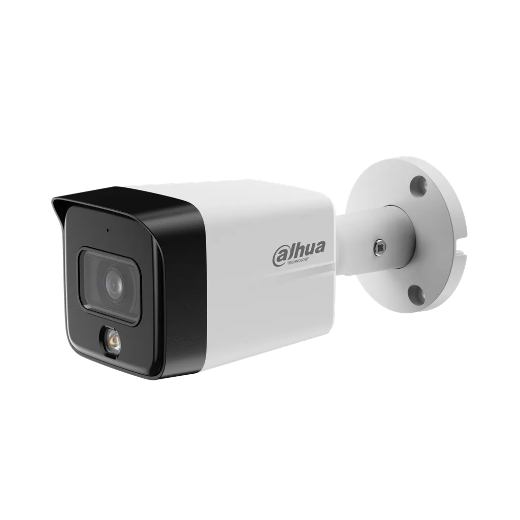 DH-IPC-HFW1639TCP-A-IL-0280B-S6. Camara IP Dahua tipo bullet lente fijo de 2.8mm iluminacion inteligente dual de hasta 30m soporta deteccion de humanos proteccion IP67