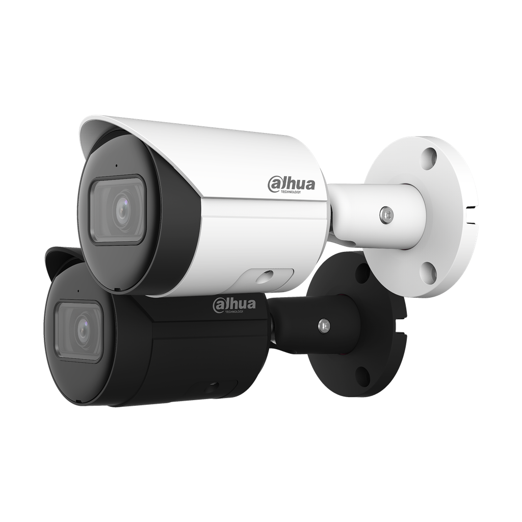 DH-IPC-HFW2841SP-S-0280B. Camara Ip Dahua bullet 8MP lente fijo IP67 IR30mt soporta IVS