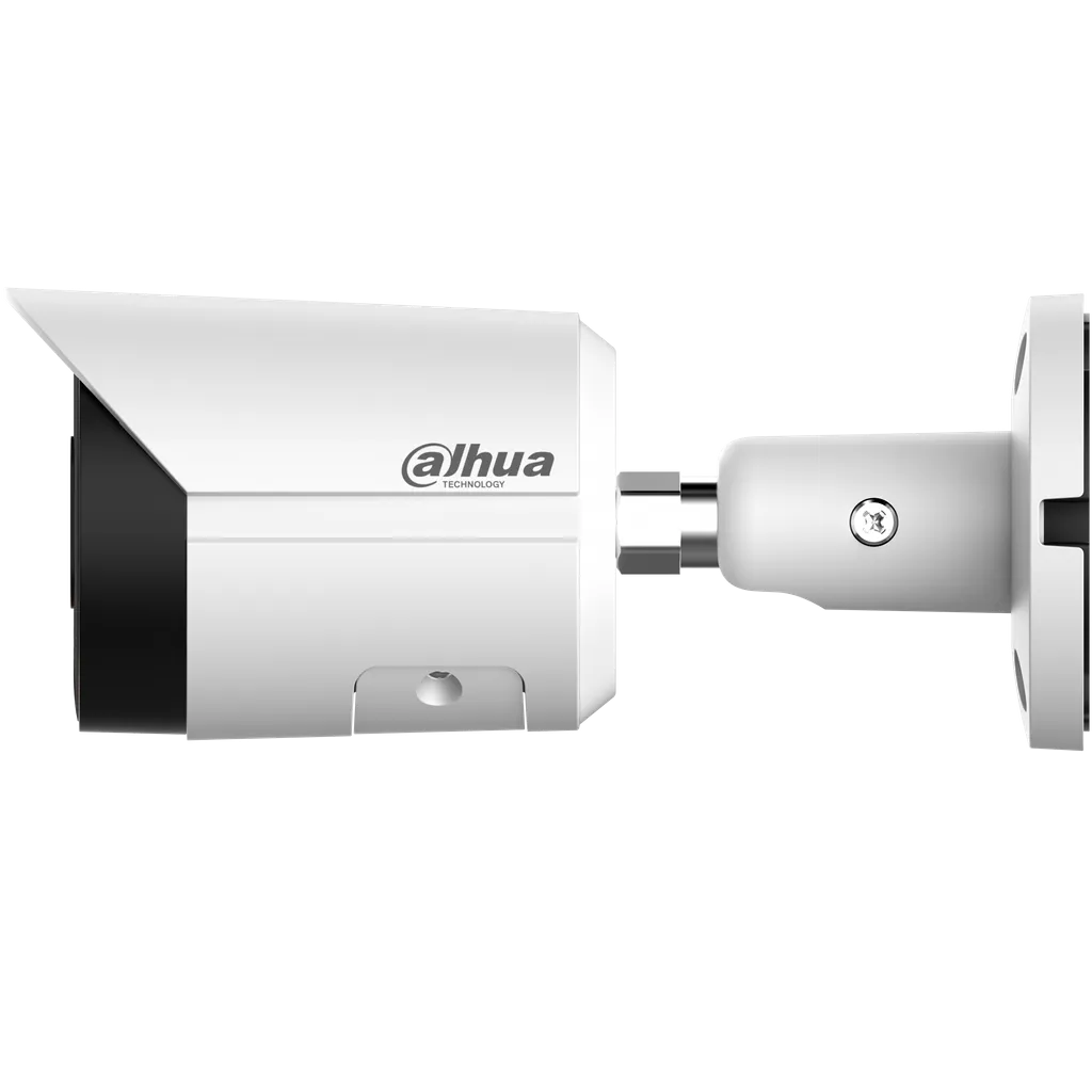 DH-IPC-HFW2849SP-S-IL-0280B. Camara Dahua, tipo Bala, lente fijo 2.8 mm, 8 MP, Dual iluminacion 30m Tecnologia WizSense, Proteccion Perimetral, IP67
