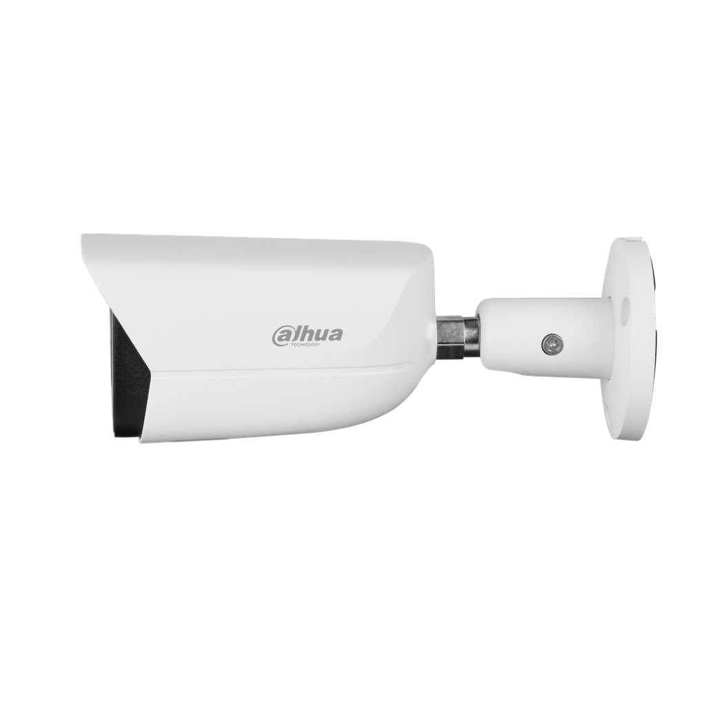 DH-IPC-HFW5442EP-ASE-0280B-S3. Camara IP Dahua tipo bullet 4MP lente fijo 2.8mm IR 50mt IVS. FD, con