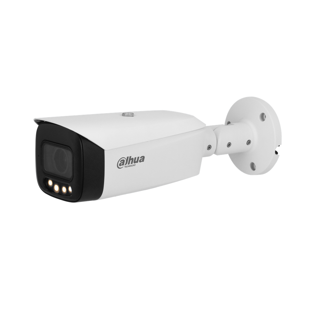DH-IPC-HFW5449T1P-ZE-LED-2712. Cámara Dahua IP bullet AI 4MP Full Color 2.7-12mm LED 70m PoE Alarma - Gestion y Equipos (G&E)