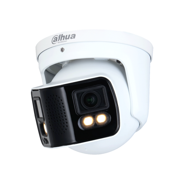 DH-IPC-PDW5849-A180-E2-ASTE. camara IP Dahua full-color doble lente 180¬? de 4MP cada lente IR 40mt E - Gestion y Equipos (G&E)