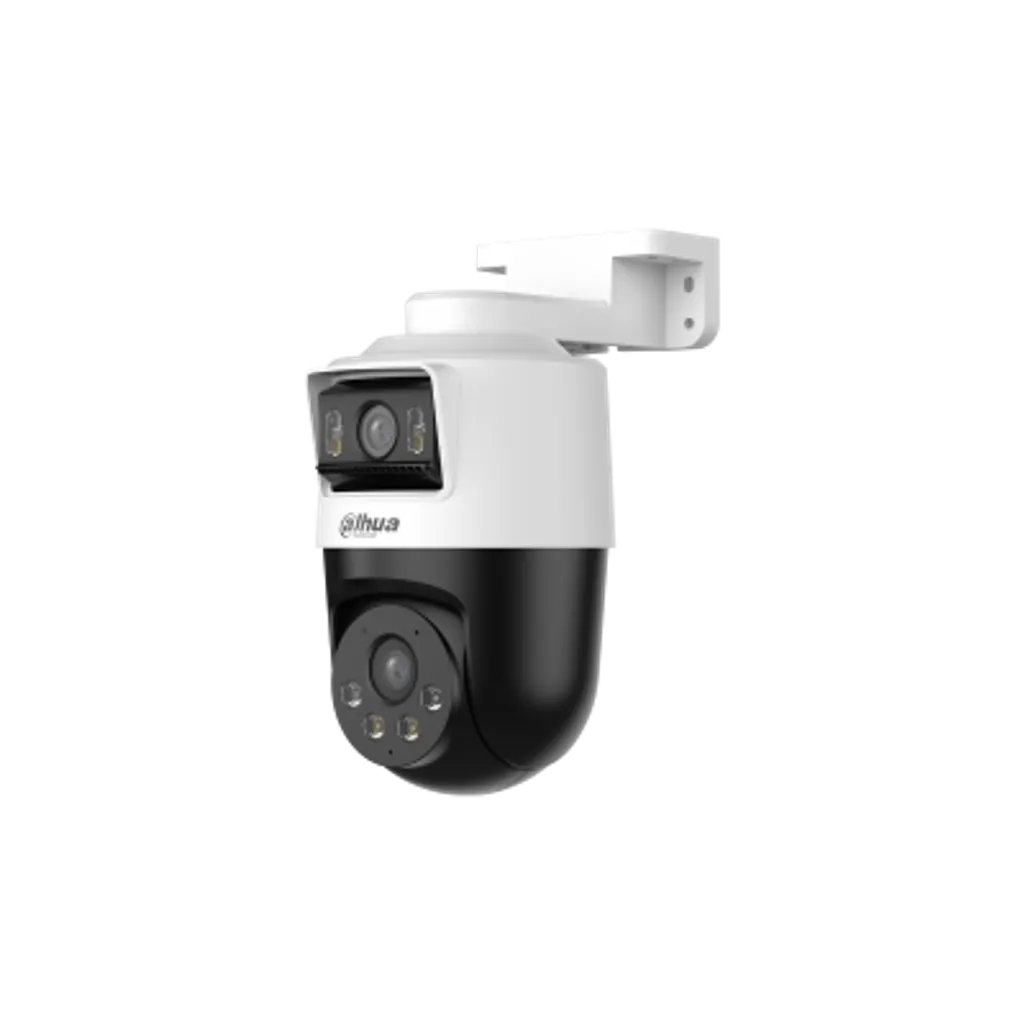 DH-IPC-PTS1439BP-E2-S-PV-0360B. Camara IP Dual PT 4MPx2 3.6mm Disuasion Activa Dahua IL Dual 30m 12v Poe IP66