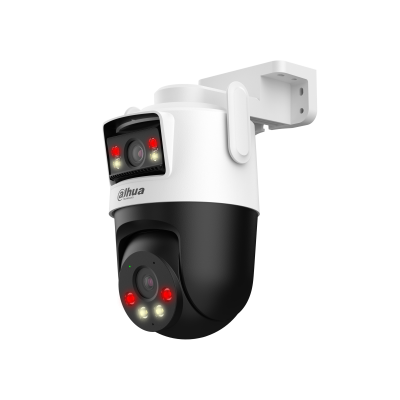 DH-P3D-3F-PV. Camara PT Wifi Dahua, Doble Lente, Lente fijo de 3MP 2.8mm, Lente fijo PT 3 MP 6mm, Incluye IA ( Deteccion de Humano/Vehiculo, Auto Tracking, Alarma con Luces disuasivas)