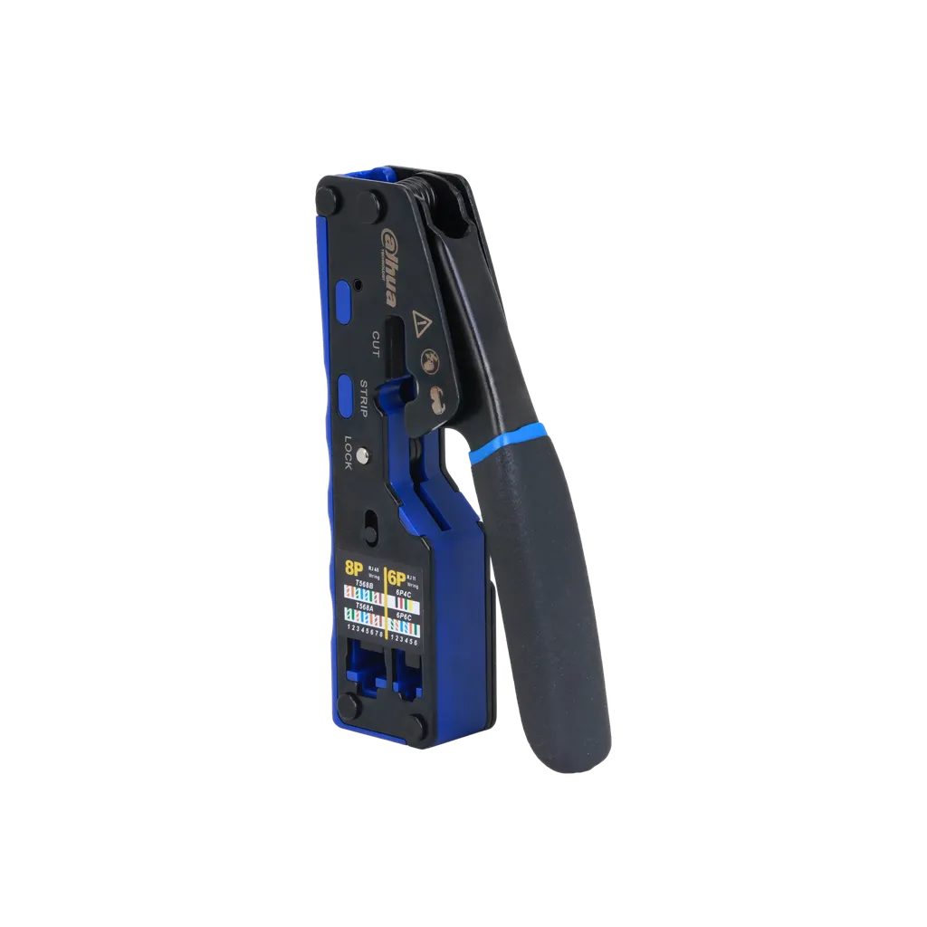 DH-PFM914. Crimpadora de paso Dahua de 6/8 pines (conectores RJ11 y RJ45) - Gestion y Equipos (G&E)