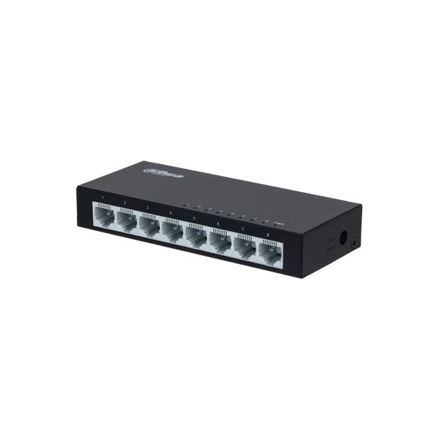 DH-PFS3008-8ET-V2. Switch da no administrable 8 puertas Ethernet 10/100Mbps - Gestion y Equipos (G&E)
