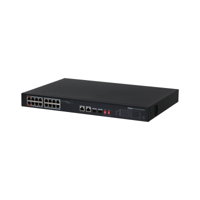 DH-PFS3218-16ET-135. SWITCH POE DAHUA 16 BOCAS. LAYER 2.
