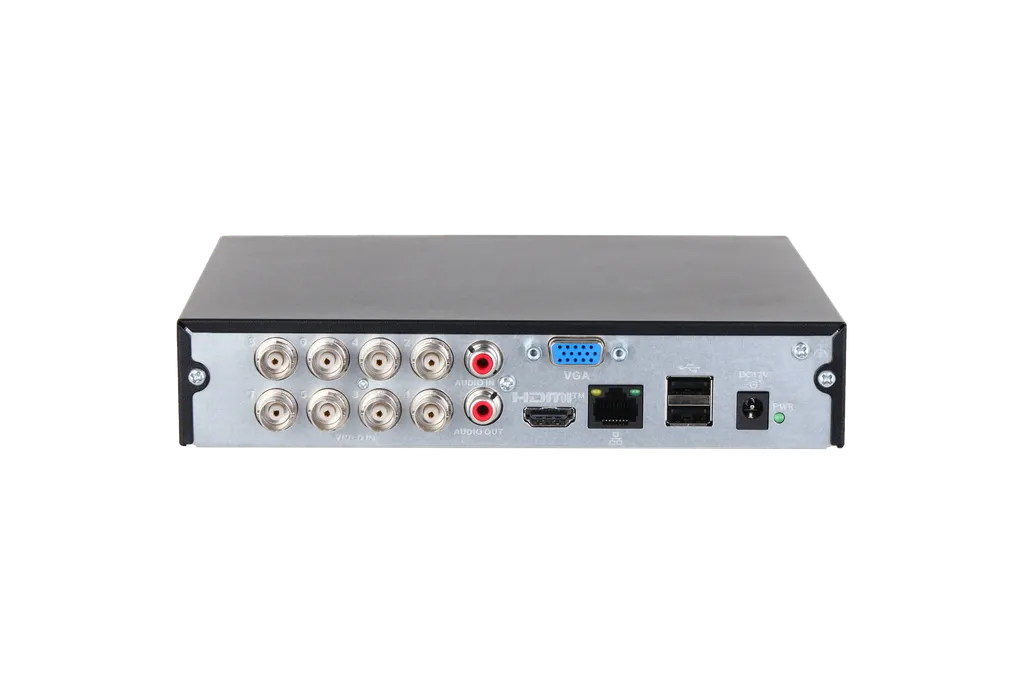 DH-XVR1B08H-I/T. XVR Dahua de 8 canales, WizSense Soporta camaras con Audio bidireccional, 1U, 1 HDD - Gestion y Equipos (G&E)