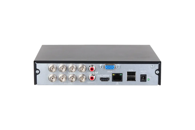 DH-XVR1B08H-I/T. XVR Dahua de 8 canales, WizSense Soporta camaras con Audio bidireccional, 1U, 1 HDD - Gestion y Equipos (G&E)